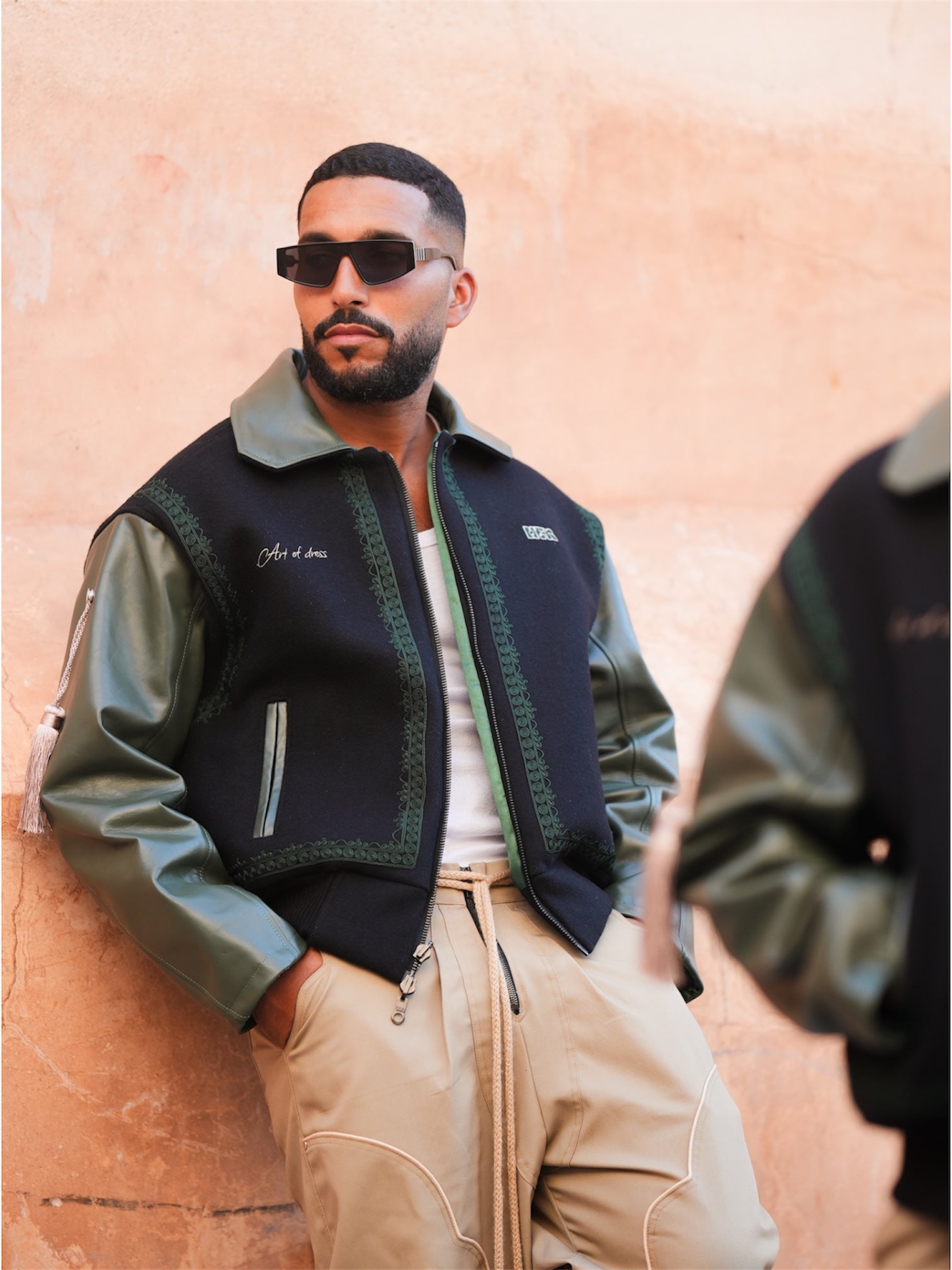 MOROCCAN CAFTAN BOMBER