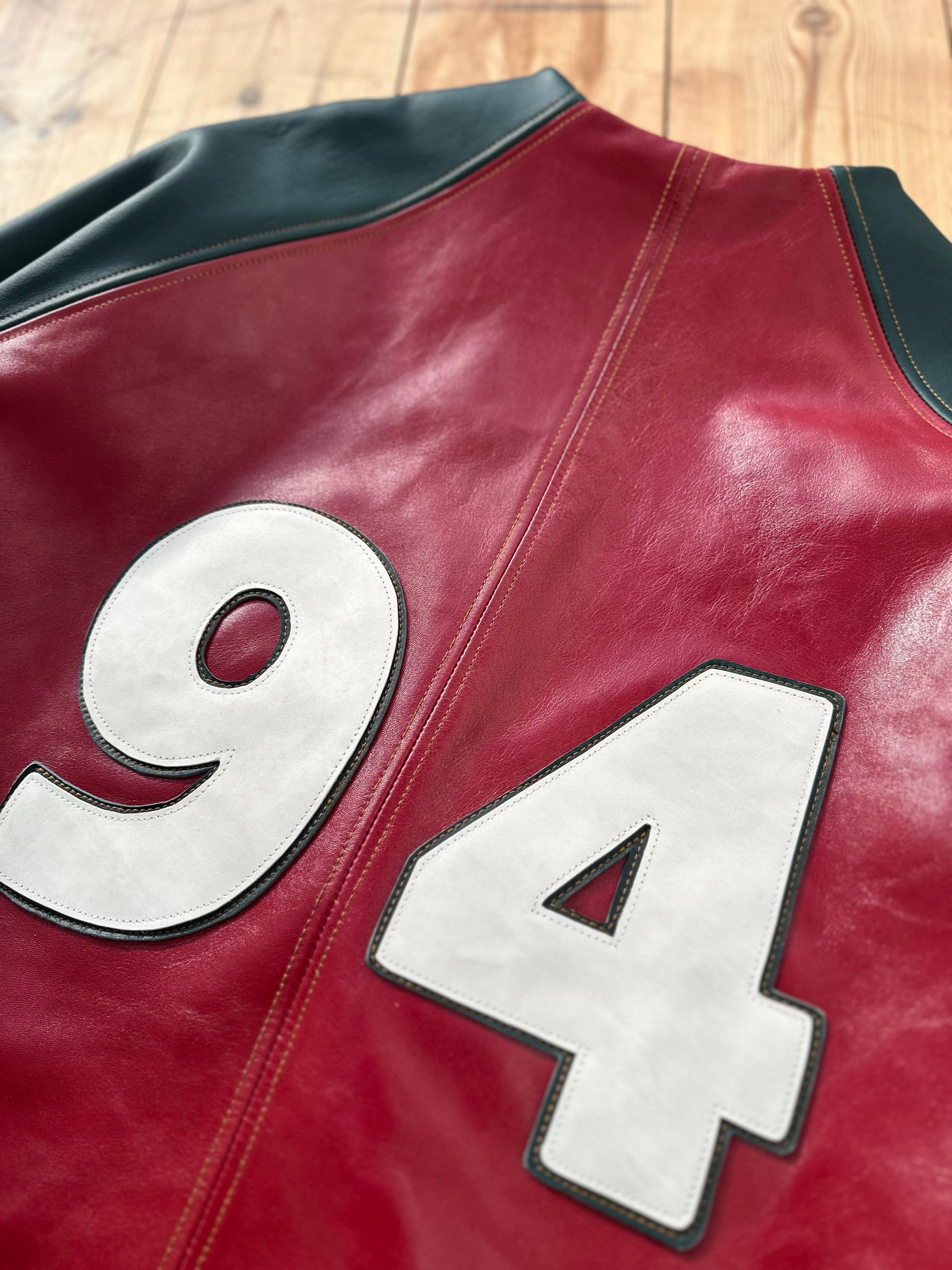 LEATHER MOROCCAN JERSEY