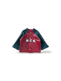 LEATHER MOROCCAN JERSEY