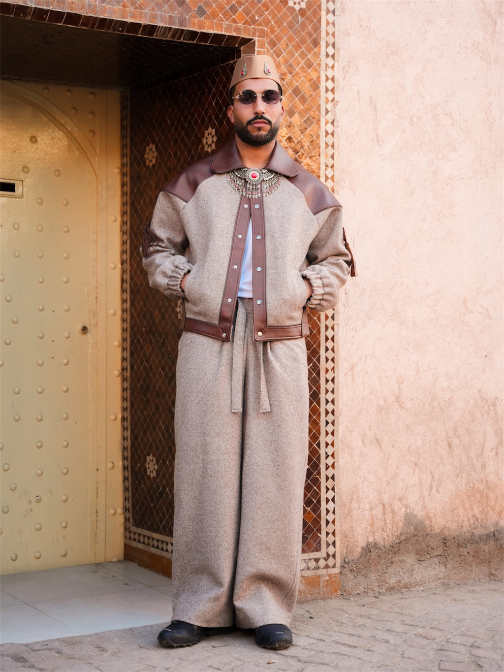 LEATHER ARTISANAL JACKET3