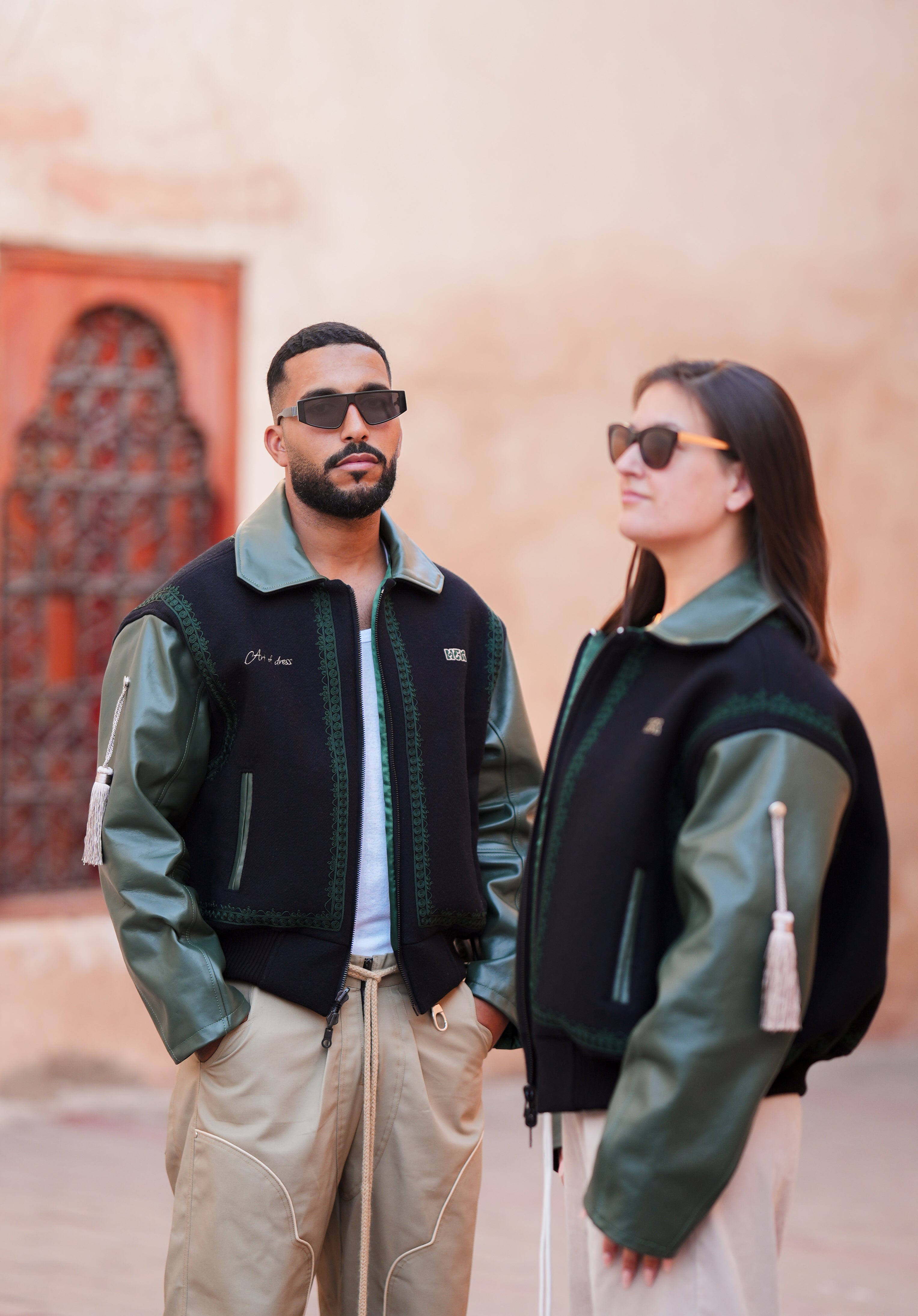 MOROCCAN CAFTAN BOMBER