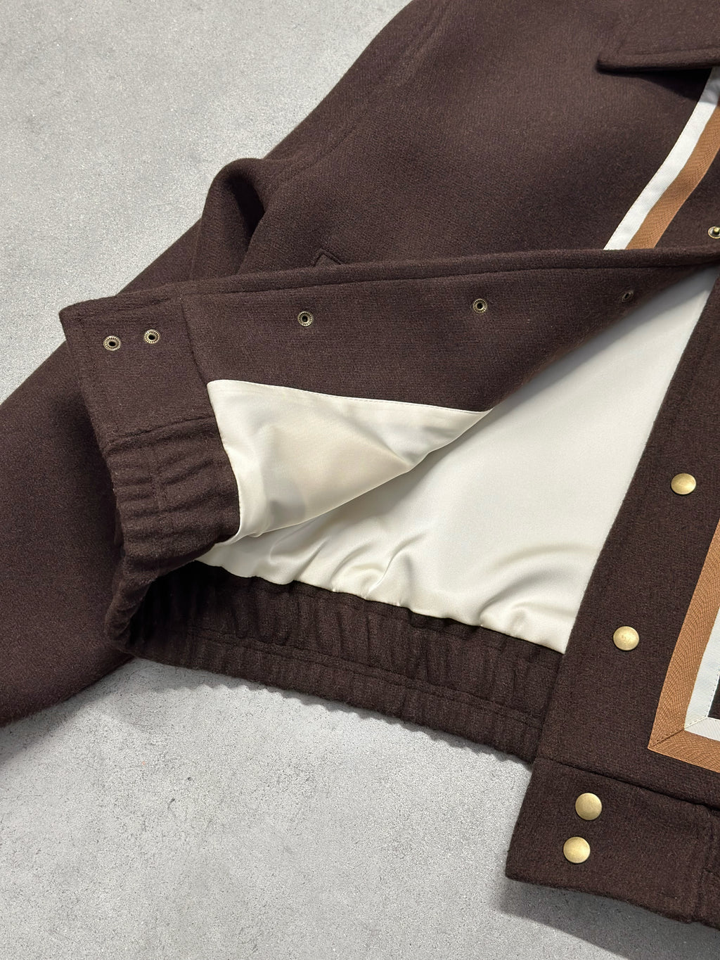 BROWN MOROCCAN BOMBER