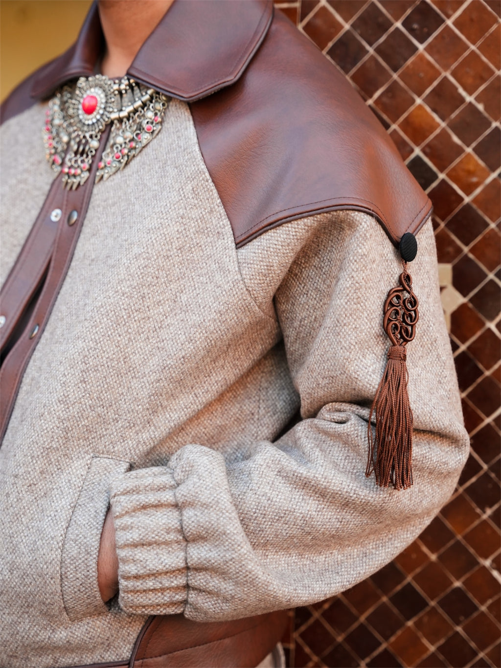 LEATHER ARTISANAL JACKET3