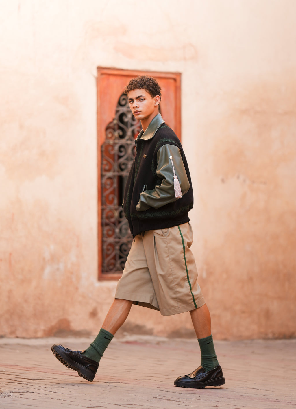 MOROCCAN CAFTAN BOMBER