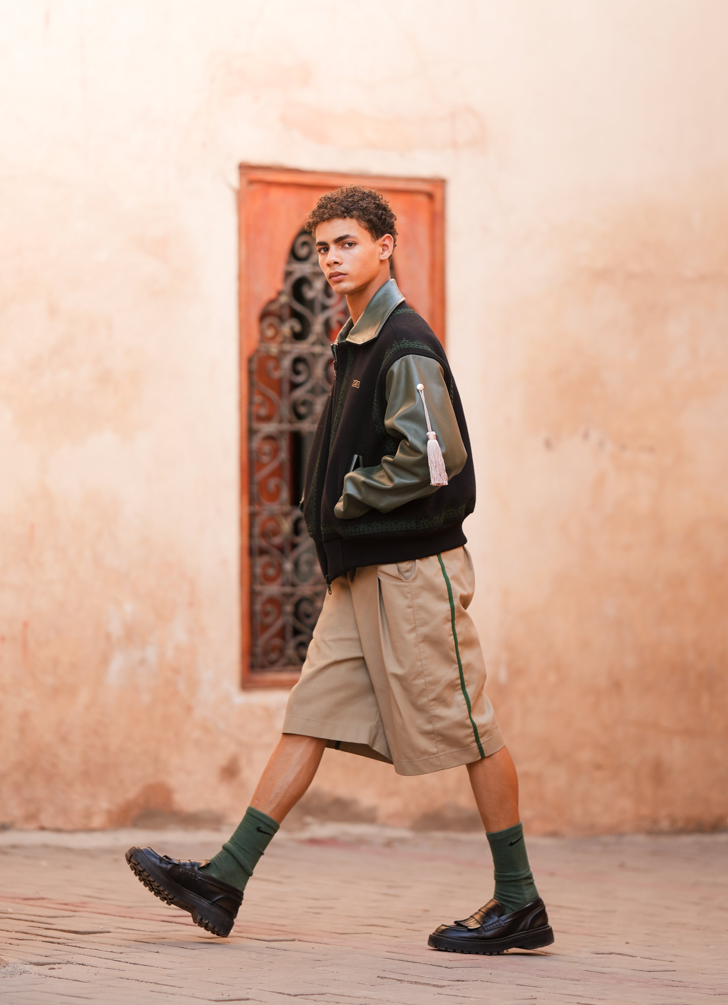 MOROCCAN CAFTAN BOMBER