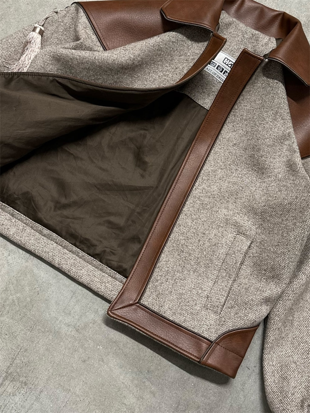 LEATHER ARTISANAL JACKET3