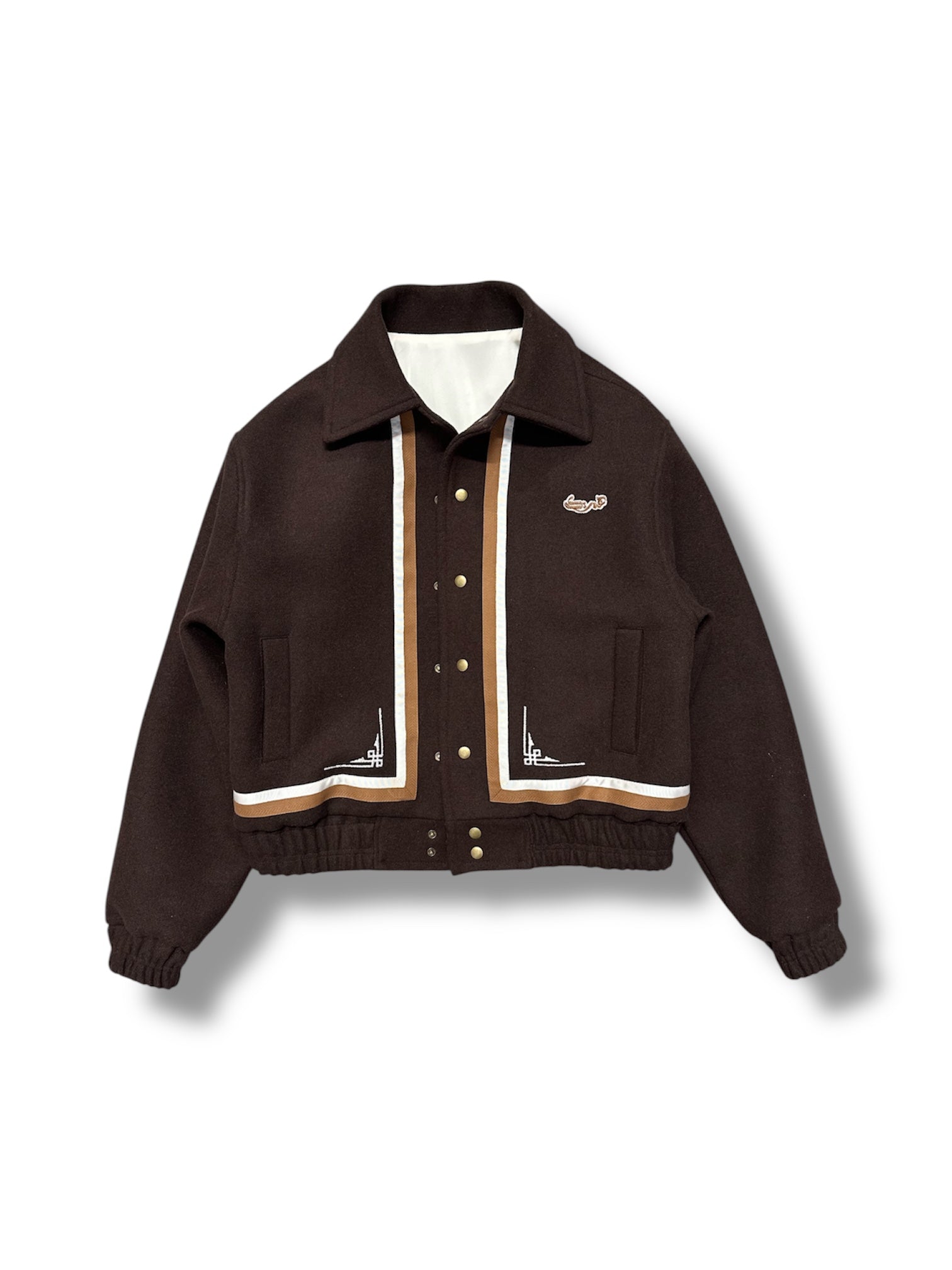 BROWN MOROCCAN BOMBER