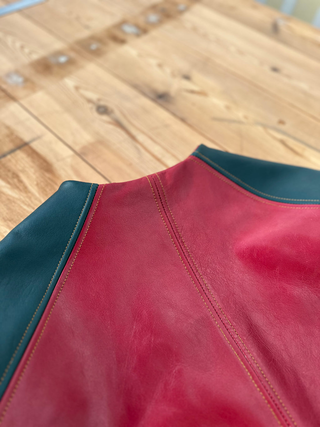 LEATHER MOROCCAN JERSEY