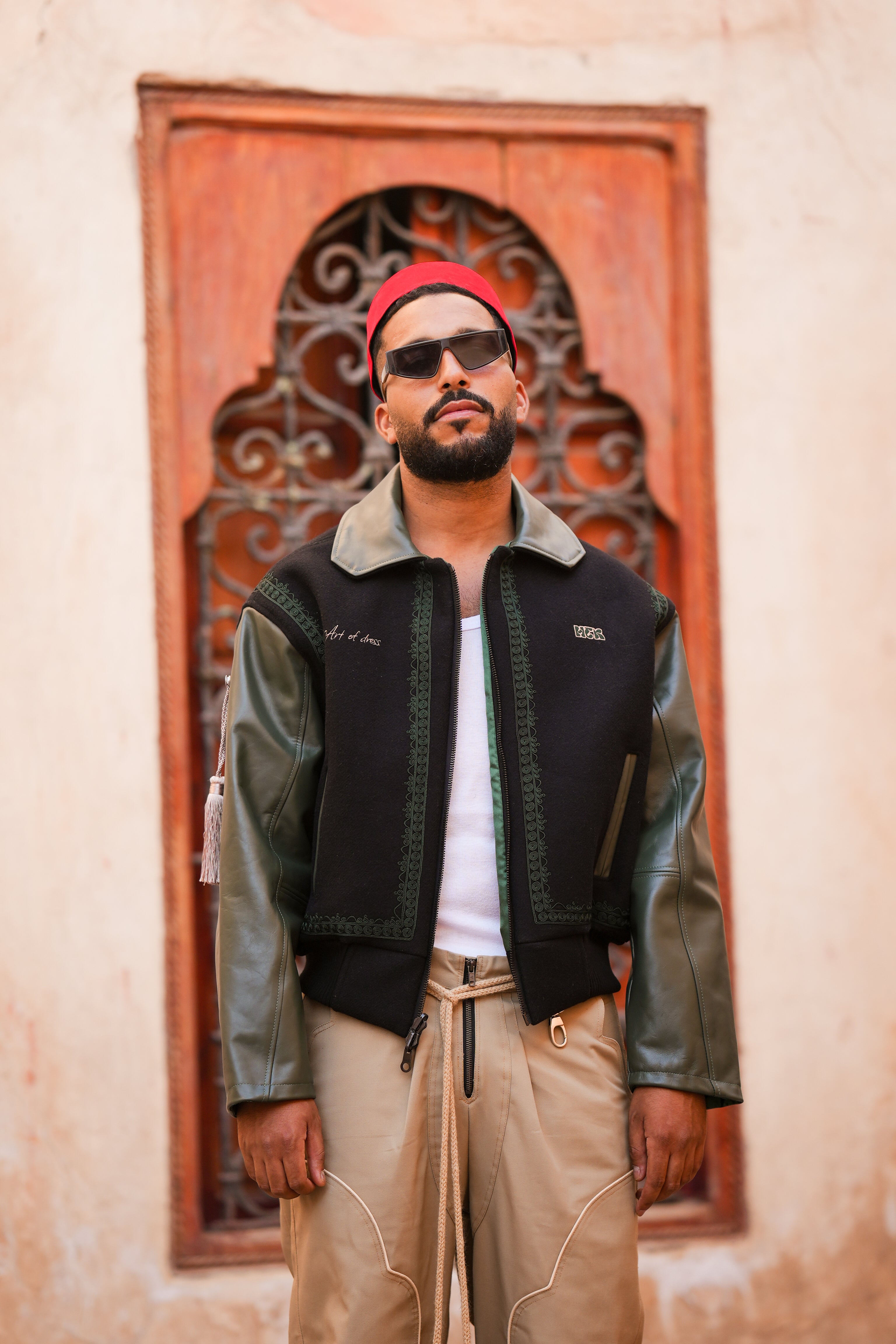 MOROCCAN CAFTAN BOMBER
